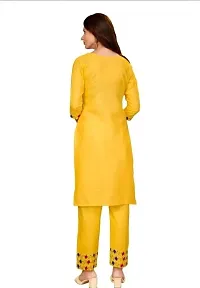 ZAGIRA Women Embroidered Work Kurta with Bottom Set wear-thumb1