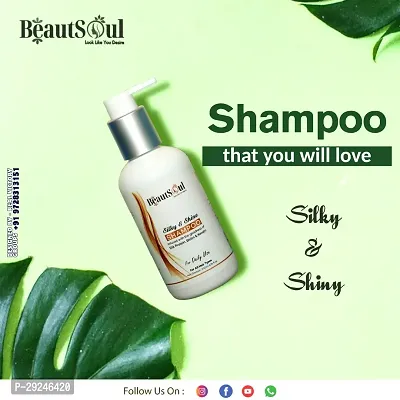 Beautsoul Shampoo Silky and Shine with Silk Protein, Biotin  Keratin-thumb4