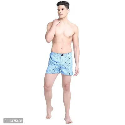 SPRNG Men's Sky Blue Boxers Charlie Design-thumb4