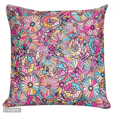 Satin Printed Cushion Cover Set Of 5-thumb3