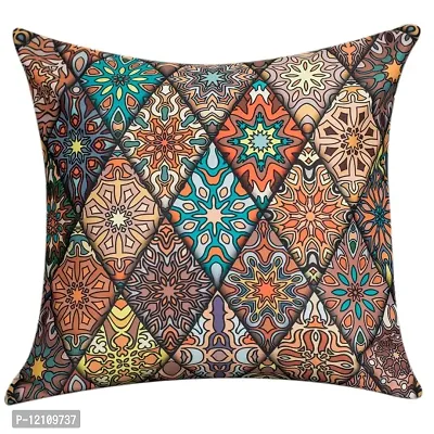 Satin Printed Cushion Cover Set Of 5-thumb5