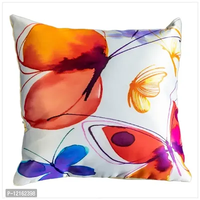 Classic Satin Printed Cushion Covers, 16in x 16in, Pack of 5pcs-thumb3