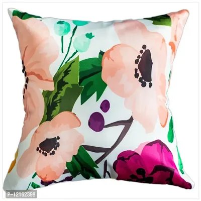 Classic Satin Printed Cushion Covers, 16in x 16in, Pack of 5pcs-thumb4