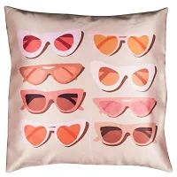 Classic Satin Printed Cushion Covers, 16in x 16in, Pack of 5pcs-thumb2