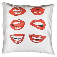 Classic Satin Printed Cushion Covers, 16in x 16in, Pack of 5pcs-thumb3