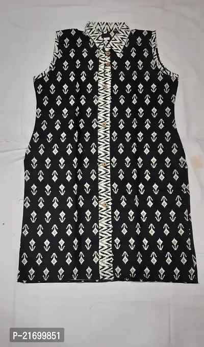 Stylish Cotton Stitched Kurti For Women