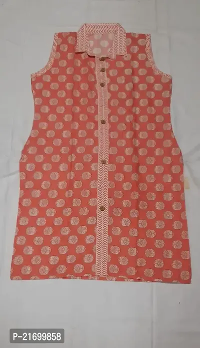 Stylish Cotton Stitched Kurti For Women