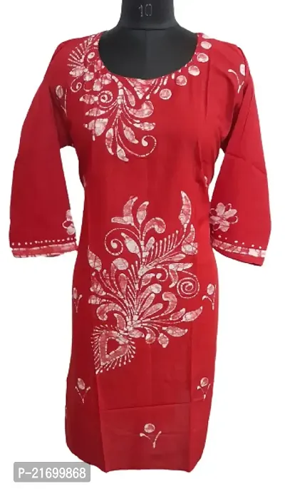 Stylish Cotton Stitched Kurti For Women