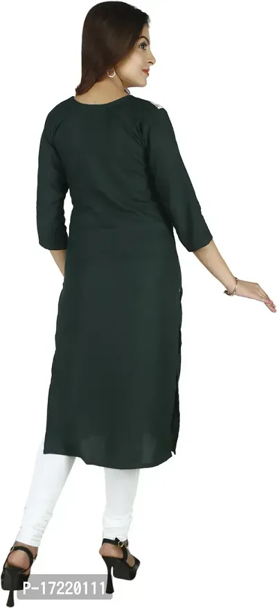 Classic Rayon Maternity Kurti For Women-thumb2