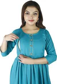 Classic Rayon Maternity Kurti For Women-thumb3