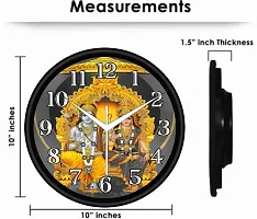 Designer Multicoloured Plastic Analog Wall Clock-thumb1