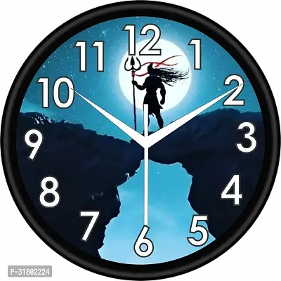 Designer Multicoloured Plastic Analog Wall Clock-thumb0