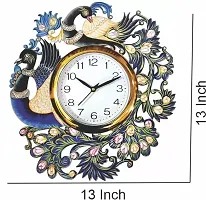 Designer Multicoloured Plastic Analog Wall Clock-thumb1