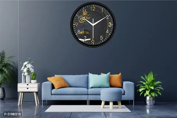 Designer Multicoloured Plastic Analog Wall Clock-thumb3