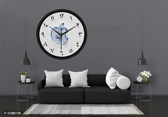 Designer Multicoloured Plastic Analog Wall Clock-thumb3