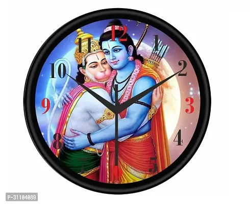 Designer Multicoloured Plastic Analog Wall Clock-thumb0