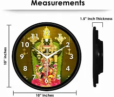 Designer Multicoloured Plastic Analog Wall Clock-thumb1