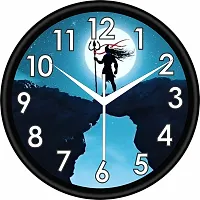 Designer Multicoloured Plastic Analog Wall Clock-thumb1