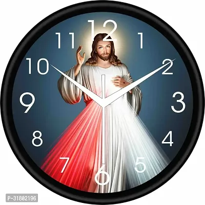 Designer Multicoloured Plastic Analog Wall Clock-thumb0