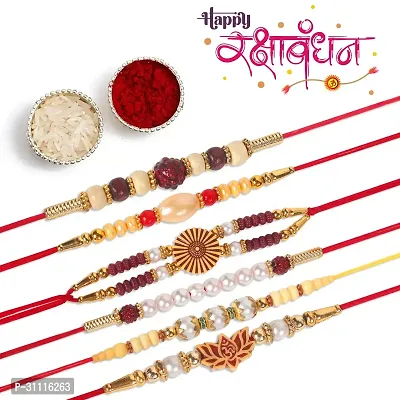 Rakhi Multicolor Combo of 12 Dora Rakhi Set for Men with Roli Chawal Best Wishes Raksha Bandhan Rakhi for brother  12 Rakhi Set for Men With Roli Chawal-thumb2