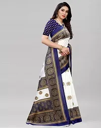 Beautiful Blue Colour Art Silk Printed Saree-thumb2