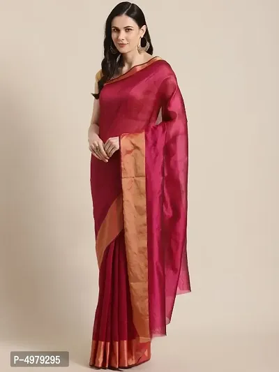 Latest Attractive Art Silk Saree with Blouse piece