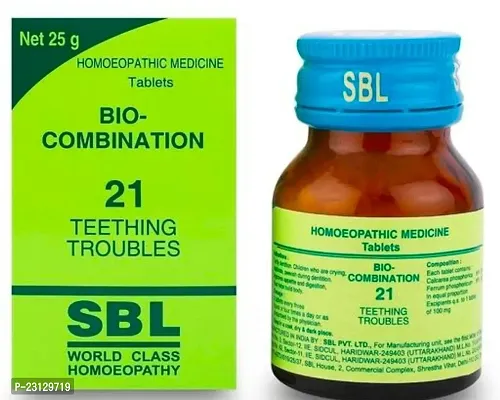 SBL BIO-COMBINATION 21 Teething Troubles pack of 2 (25 g * 25g)-thumb2