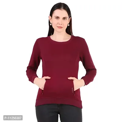 Sweatshirt for Women Casual wear, Comfortable-thumb0