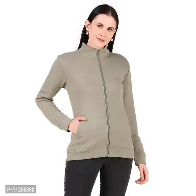 Women Long Sleeve Jacket with Pockets