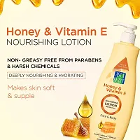 Astaberry Honey  Vitamin E Moisturizing Face  Body Lotion 300ml - Nourishes  Hydrates | Goodness of Honey, Almond  Olive Oil Pack of 2, (2 x 300ml)-thumb1