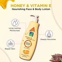 Astaberry Honey  Vitamin E Moisturizing Face  Body Lotion 300ml - Nourishes  Hydrates | Goodness of Honey, Almond  Olive Oil Pack of 2, (2 x 300ml)-thumb2