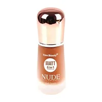 Lele Kis Beauty 6 in 1 Matte Foundation Nude shade with full coverage (45g.)-thumb2