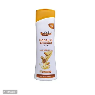 Lele Honey and Almond Body Lotion enriched with wheatgerm oil 400ml.