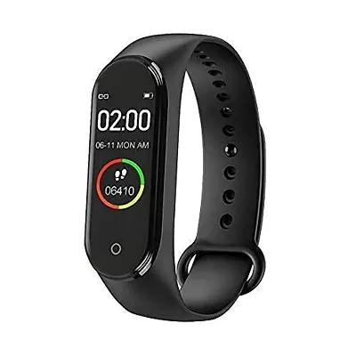 M4 Smart Band M4 ndash; Fitness Band 1.1-inch Color Display USB Charging Activity Tracker Menrsquo;s and Womenrsquo;s Health Tracking Compatible All Androids iOS Phone