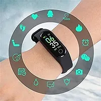 M4 Smart Band M4 ndash; Fitness Band 1.1-inch Color Display USB Charging Activity Tracker Menrsquo;s and Womenrsquo;s Health Tracking Compatible All Androids iOS Phone-thumb3