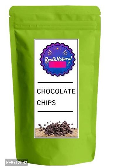 Real And Natural Chocolate Chips 200gm-thumb0