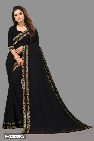 Stylish Fancy Designer Georgette Saree With Blouse Piece For Women