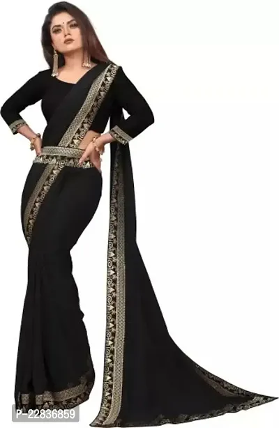 Stylish Fancy Designer Georgette Saree With Blouse Piece For Women