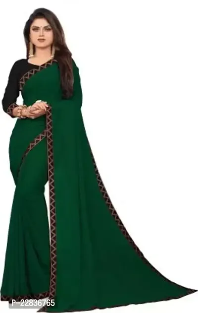 Stylish Fancy Designer Georgette Saree With Blouse Piece For Women