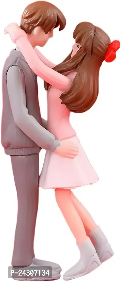 Cute Couple Miniature Statue For Newly Married Couple Resin Wedding Couple Figurine Home Garden Decoration For Bedroom Indoor Ornament