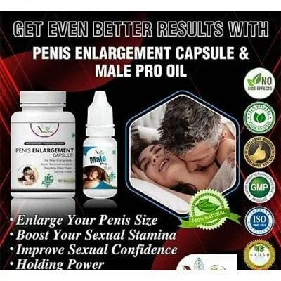 Penis Enlargement Capsule  Male Pro Oil | Ling Ki shakti bhadaye | sex long run 30 N 15 Ml