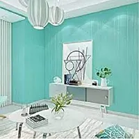 SUPERFAB? Tiffany Green Glossy Wallpaper Self Adhesive Waterproof Vinyl Air Release  Bubble Free for Bedroom Kitchen Furniture Decal Peel and Stick Size 24 Inch X 54 Inch (Tiffany Green Glossy)-thumb2