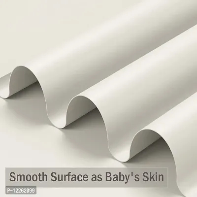 SUPERFAB? White Matte Contact Paper Waterproof Peel and Stick Wallpaper Roll Waterproof Countertop Contact Paper for Kitchen Cabinets Backsplash Furniture Desk Counter Size 24 inch X 54 inches-thumb2