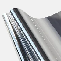 SUPERFAB? Glass Sunscreen Insulation Film Sun Room Window One-Way Privacy Shading Explosion-Proof Anti-UV Film Silver 50cm X 243.84cm-thumb2