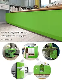 SUPERFAB? Green Glossy Contact Paper Waterproof Peel and Stick Wallpaper Roll Waterproof Countertop Contact Paper for Kitchen Cabinets Backsplash Furniture Desk Counter Size 24inch X 40inches-thumb3