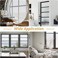 SUPERFAB? Privacy Film Frosted Window Film Anti UV Adhesive Free Static Film Privacy Window Film for Home Shower Office, No Glue Non-Adhesive Size 24inch X 69inch-thumb4