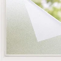 SUPERFAB? Privacy Window Film Frosted Glass Film Static Cling Glass Film No Glue Anti-UV Window Sticker Non Adhesive for Privacy Office Meeting Room Bathroom Living Room-thumb2