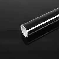 SUPERFAB? Black Glocy Contact Paper Waterproof Peel and Stick Wallpaper Roll Waterproof Countertop Contact Paper for Kitchen Cabinets Backsplash Furniture Desk Counter Size 24 inch X 68 inches-thumb1