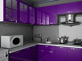 SUPERFAB? Purple Glocy Contact Paper Waterproof Peel and Stick Wallpaper Roll Waterproof Countertop Contact Paper for Kitchen Cabinets Backsplash Furniture Desk Counter Size 24 inch X 56 inches-thumb3