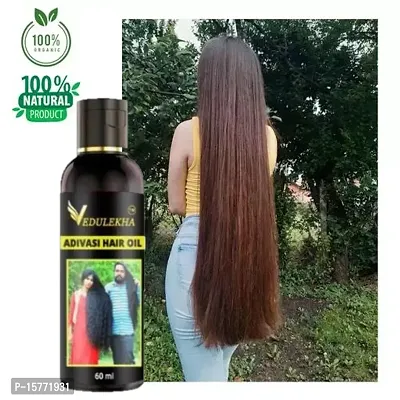 VEDULEKHA Herbal Hair Oil for Women and Men for Shiny Hair Long - Dandruff Control - Hair Loss Control - Long Hair - Hair Regrowth Hair Oil pack 1-thumb0